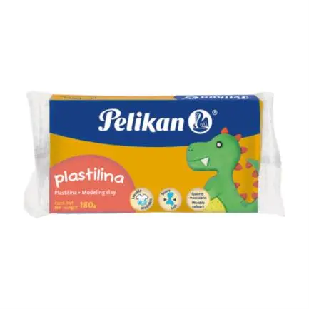 PEPPLSAB016_zoom Plastilina Pelikan Marqueta 180 gr Color Naranja 6700104 - Imagen 1