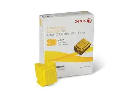XECTINAB146_zoom TINTA XEROX SOLIDA AMARILLO 6 BARRAS 17.300 PAG. 108R00960 - Imagen 1