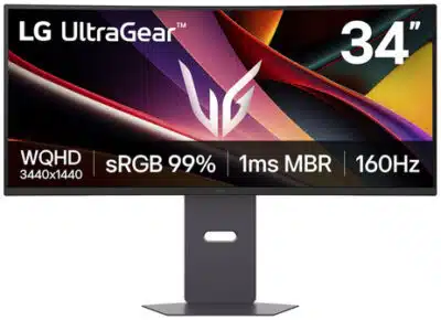 LG 34G600A-B monitor de computadora 86.4 cm (34") 3440 x 1440 Pixeles Wide Quad HD LCD Negro