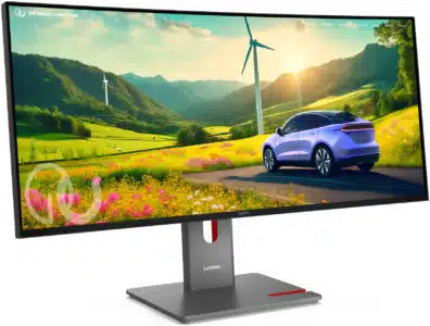Lenovo ThinkVision P34WD-40 monitor de computadora 86.4 cm (34") 3440 x 1440 Pixeles Wide Quad HD LCD Negro - Imagen 4