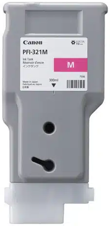 e9511574fb227540f7dfefe8076fa922fca92e02-2 Canon PFI-321 M cartucho de tinta 1 pieza(s) Original Rendimiento estándar Magenta - Imagen 1