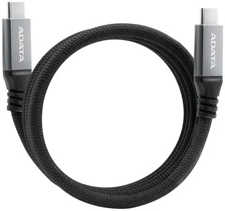 ADATA CACCU3-100W-100AN-BK cable USB USB 3.2 Gen 2 (3.1 Gen 2) 1 m USB C 10 Gbit/s Negro