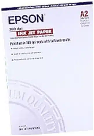 Epson A2 Photo Quality Ink Jet Paper papel para impresora de inyección de tinta