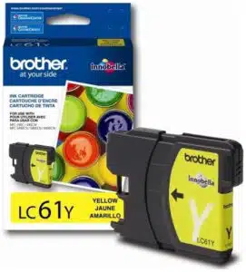 Brother LC61Y cartucho de tinta Original Amarillo
