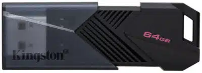 Kingston Technology DataTraveler Exodia Onyx unidad flash USB 64 GB USB tipo A 3.2 Gen 1 (3.1 Gen 1) Negro