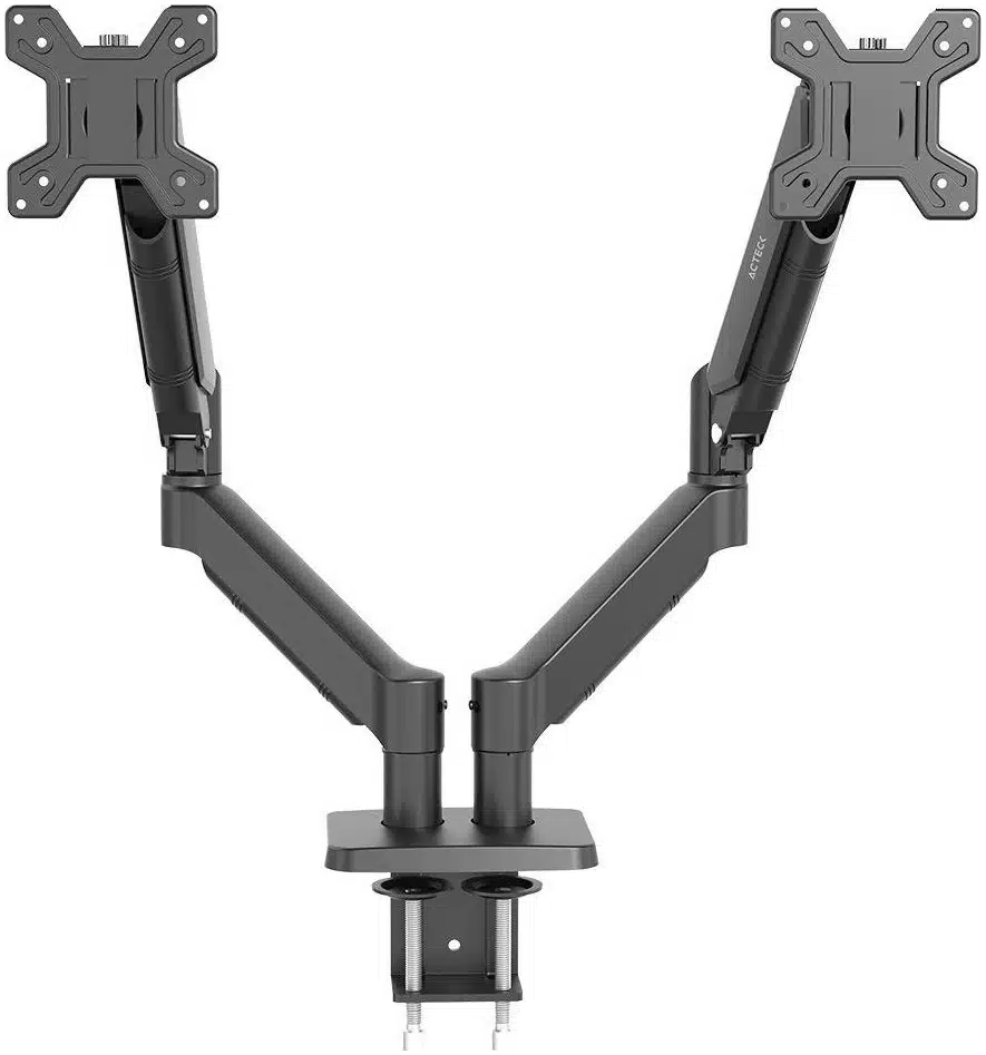 ACCACT5380_full Soporte Doble Monitor F590 MOTION SM727 ACTECK Soporte Articulado para Doble Monitor con C-Clamp - AC-944724 - Imagen 1