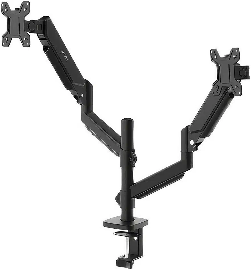 ACCACT5400_full Soporte Doble Monitor ENFORCE MOTION SM728 ACTECK Soporte Articulado para Doble Monitor con Ajuste de Altura y C-Clamp - AC-944748 - Imagen 1