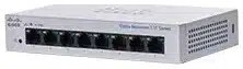 SWTCIS3210_full Switch CISCO CBS110-8T-D-NA - Plata, 8 puertos - Imagen 1
