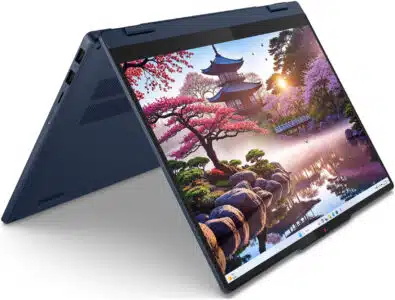 Lenovo IdeaPad 5 2-in-1 14AKP10 Copilot+ PC AMD Ryzen AI 7 350 Híbrido (2-en-1) 35.6 cm (14") Pantalla táctil WUXGA 16 GB 512 GB SSD Wi-Fi 7 (802.11be) Windows 11 Home Español Azul - Imagen 3