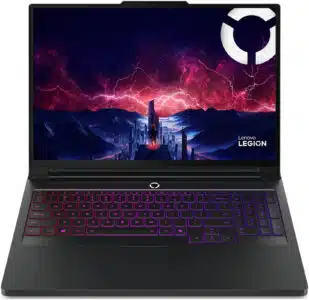 Lenovo Legion Pro 7 16AFR10H AMD Ryzen™ 9 9955HX3D Computadora portátil 40.6 cm (16") WQXGA 32 GB DDR5-SDRAM 1 TB SSD NVIDIA GeForce RTX 5080 Wi-Fi 7 (802.11be) Windows 11 Home Español Negro - Imagen 2