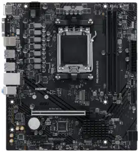 MSI PRO A620AM-B EVO placa base AMD A620A Enchufe AM5 ATX