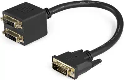 StarTech.com Splitter Divisor Compacto de Video DVI-D de 2 Puertos - Imagen 2