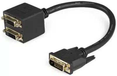 StarTech.com Splitter Divisor Compacto de Video DVI-D de 2 Puertos