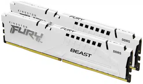0aa4cd2755b5b2660a999089c21db630-1 MEMORIA RAM DIMM KINGSTON FURY BEAST EXPO 64GB KIT 2 DDR5 6400MTS CL32 BLANCA KF564C32BWEK2 64 - Imagen 1