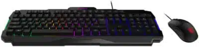 MSI FORGE GK100 COMBO teclado Ratón incluido Juego USB QWERTY Español Negro - Imagen 5