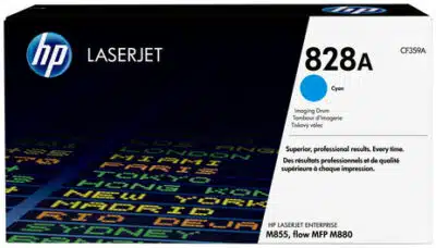 HP Tambor de imagen 828A LaserJet, cian