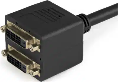 StarTech.com Splitter Divisor Compacto de Video DVI-D de 2 Puertos - Imagen 4
