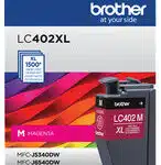 Tinta Brother LC402XL Súper Alto Rendimiento Hasta 1500 Páginas