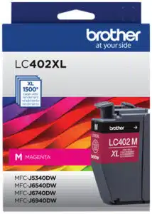 Tinta Brother LC402XL Súper Alto Rendimiento Hasta 1500 Páginas - Imagen 2