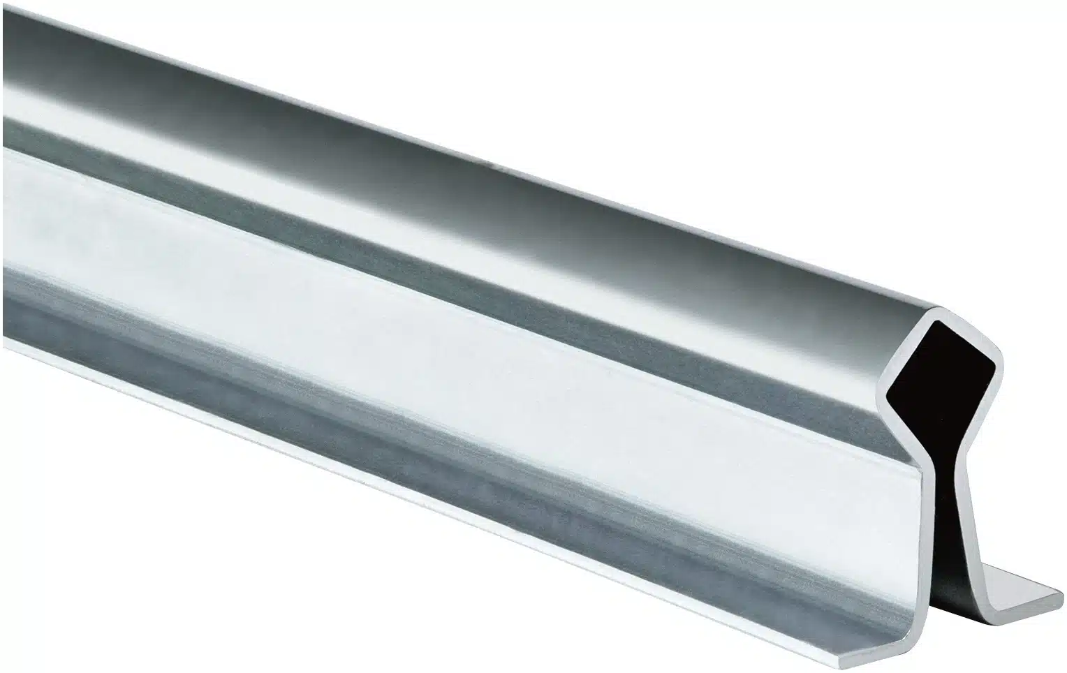 Guía de Piso Para Ruedas Tipo V de 6m / Para Empotrar / Fabricada en Acero Galvanizado Guía de Piso Para Ruedas Tipo V de 6m / Para Empotrar / Fabricada en Acero Galvanizado - Imagen 1