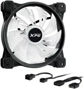 VVentilador XPG Hurricane 140mm ARGB PWM 140mm 1800RPM ARGB Negro - Imagen 4