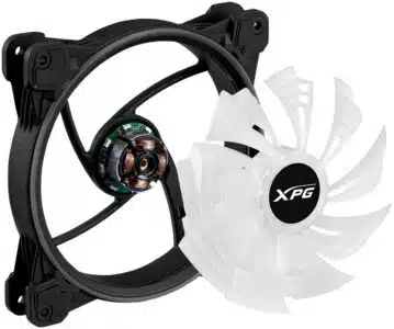 VVentilador XPG Hurricane 140mm ARGB PWM 140mm 1800RPM ARGB Negro - Imagen 3