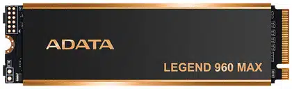 107342704_0392116702 SSD INTERNO ADATA LEGEND 960 MAX 1TB M.2 2280 PCIE GEN4X4 7,400 Y 6.800 MBs ALEG 960 1TCS - Imagen 1
