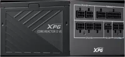 FUENTE DE PODER ADATA XPG COREREACTORIIVE 750W GOLD COMPATIBLE ATX 3.1 12V 2X6 NEGRA COREREAC - Imagen 3