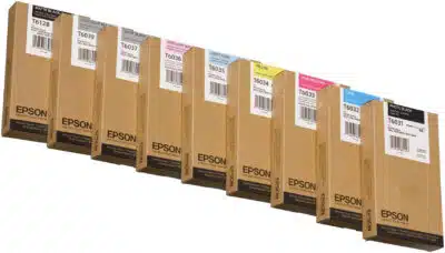 Tinta Epson Stylus Pro 7800/7880/9800/9880 220ml Color Cian - Imagen 3