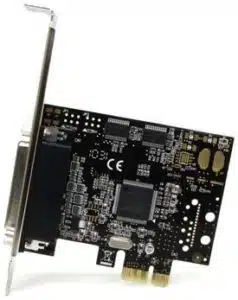 StarTech.com Tarjeta Adaptadora PCI Express PCI-E 2 Puertos Serial 1 Paralelo con Cable Multiconector RS232 - Imagen 4
