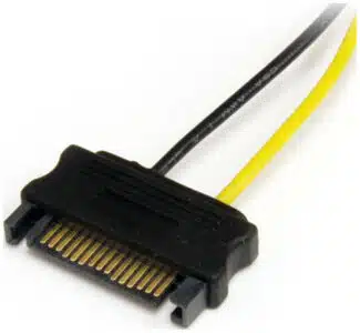 StarTech.com Cable Adaptador 15cm Alimentación SATA a Conector 6 Pines de Corriente de Tarjeta de Video PCI Express - Imagen 3