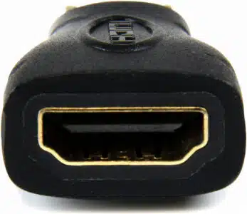 StarTech.com Adaptador Mini HDMI a HDMI -HDMI Ultra HD 4K 30Hz de Alta Velocidad - HDMI 1.4 - Conectores Chapados en Oro - Adaptador HDMI UHD 4K - Negro - Imagen 3