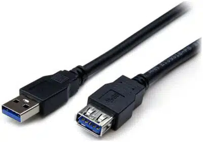 StarTech.com Cable 1.8m Extensión Alargador USB 3.0 SuperSpeed - Macho a Hembra USB A - Extensor - Negro - Imagen 2