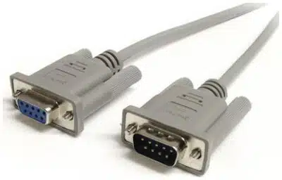 StarTech.com Cable 91cm Extensión Directo Straight Through Serial RS232 Video EGA DB9 Macho a Hembra