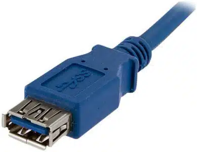 StarTech.com Cable 1m Extensión Alargador USB 3.0 SuperSpeed - Macho a Hembra USB A - Extensor - Azul - Imagen 3