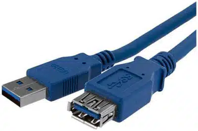 StarTech.com Cable 1m Extensión Alargador USB 3.0 SuperSpeed - Macho a Hembra USB A - Extensor - Azul
