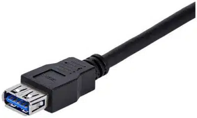StarTech.com Cable 1m Extensión Alargador USB 3.0 SuperSpeed - Macho a Hembra USB A - Extensor - Negro - Imagen 4