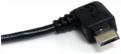 StarTech.com Cable de 91cm MicroUSB B Acodado a la Derecha a USB A de Carga y Datos para Teléfono Celular - Negro - Imagen 3