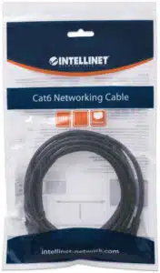 INTELLINET 342049 CABLE PATCH CAT 0M 0F UTP NEGRO - Imagen 3