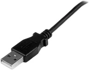 StarTech.com Cable Adaptador 50cm USB A Macho a Micro USB B Macho Acodado en Ángulo hacia Arriba para Teléfono Móvil - Imagen 4