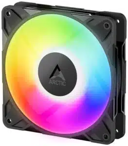 ARCTIC Freezer P12 Pro A-RGB Gabinete de la computadora Ventilador 12 cm Negro, Blanco 1 pieza(s)
