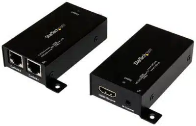 StarTech.com Extensor de HDMI por Cable Doble CAT5 - Alimentado por el Bus HDMI - 1080p