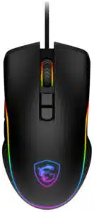 MSI FORGE GM300 ratón Juego Ambidiestro USB tipo A Óptico 7200 DPI