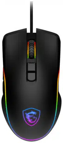 1cb257615ee5239508ba16969921f8da7c602b69 MSI FORGE GM300 ratón Juego Ambidiestro USB tipo A Óptico 7200 DPI - Imagen 1