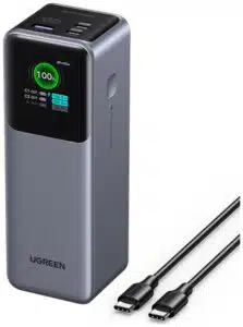 Ugreen 25000mAh 200W Fast Charging Powerbank Gris