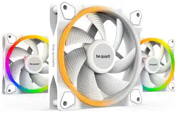 1f4360d031d6c885388ec49d179cba0d be quiet! Light Wings White | 120mm PWM Triple Pack Gabinete de la computadora Ventilador 12 cm Blanco 3 pieza(s) - Imagen 1
