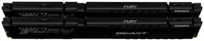 MEMORIA RAM DIMM KINGSTON FURY BEAST EXPO 64GB KIT 2 DDR5 6400MTS CL32 NEGRO KF564C32BBEK2 64 - Imagen 2