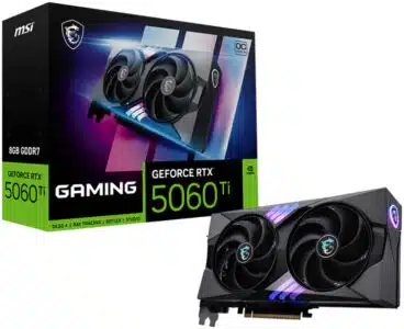 MSI GEFORCE RTX 5060 TI 8G GAMING OC tarjeta gráfica NVIDIA 8 GB GDDR7 - Imagen 2