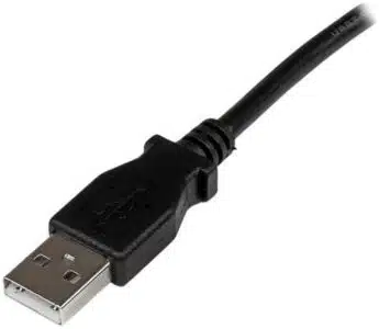 StarTech.com Cable Adaptador USB 3m para Impresora Acodado - 1x USB A Macho - 1x USB B Macho en Ángulo Derecho - Imagen 3