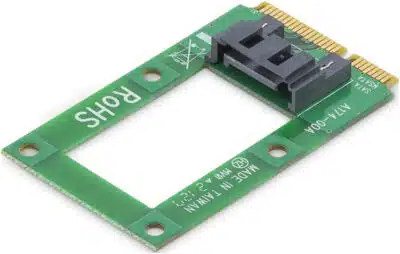 StarTech.com Adaptador mSATA a SATA para Disco Duro o SSD - Tarjeta Convertidora Mini SATA a SATA - Imagen 3